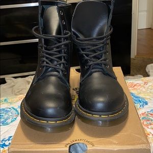 Black Dr Martens boots